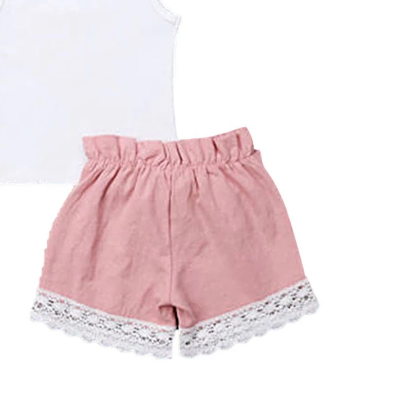 Футболка и шорты для новорожденных без рукавов на возраст 0-24 месяца | Детская