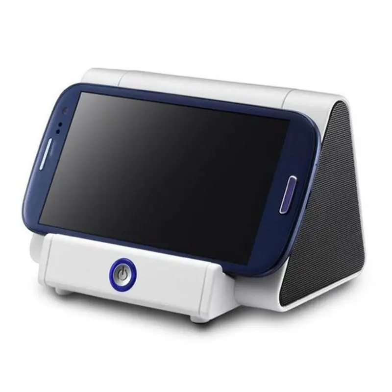 Portable Wireless Induction Speaker Auto-sensing Speakers Mobile Phone Stand Mini Sound Box Audio Sensors Super Bass Loudspeaker