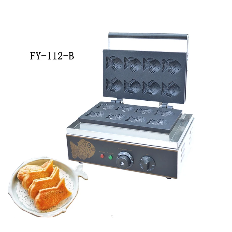 Корейский пирог в виде рыбьего торта фаст-фуд электрическая машина форме рыбы 2