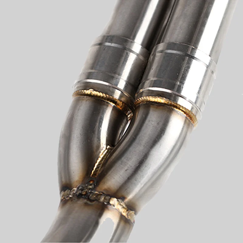 Для Yamaha R25 R3 полная выхлопная система Соединительная труба 304 из нержавеющей