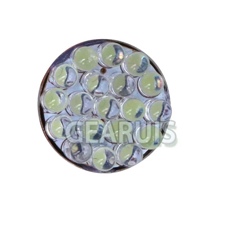 HK Post 100 шт. S25 P21/5 Вт 1157 BAY15D 19LED 19 Светодиодные Автомобильные светодиодные лампы на