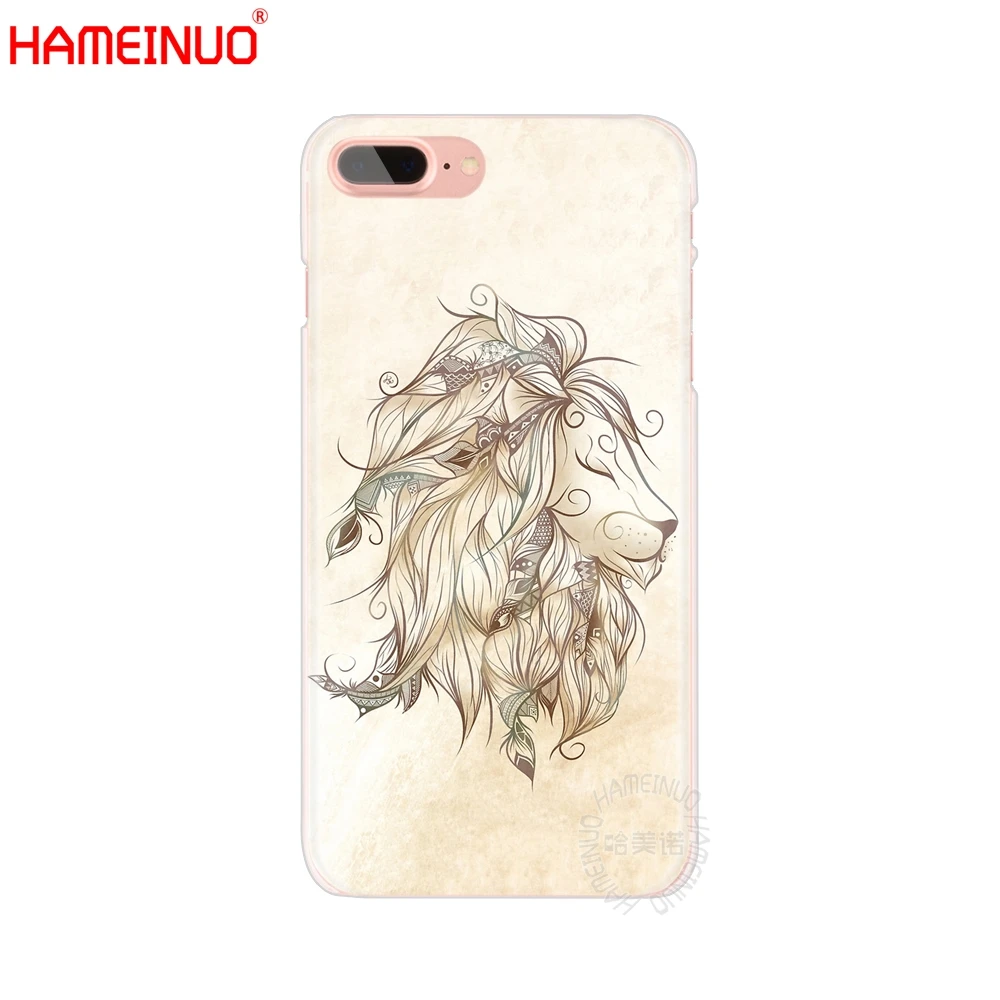HAMEINUO с принтом Лев для мобильного телефона чехол iphone X 8 7 6 4 4s 5 5s SE 5c 6s плюс|Бамперы|
