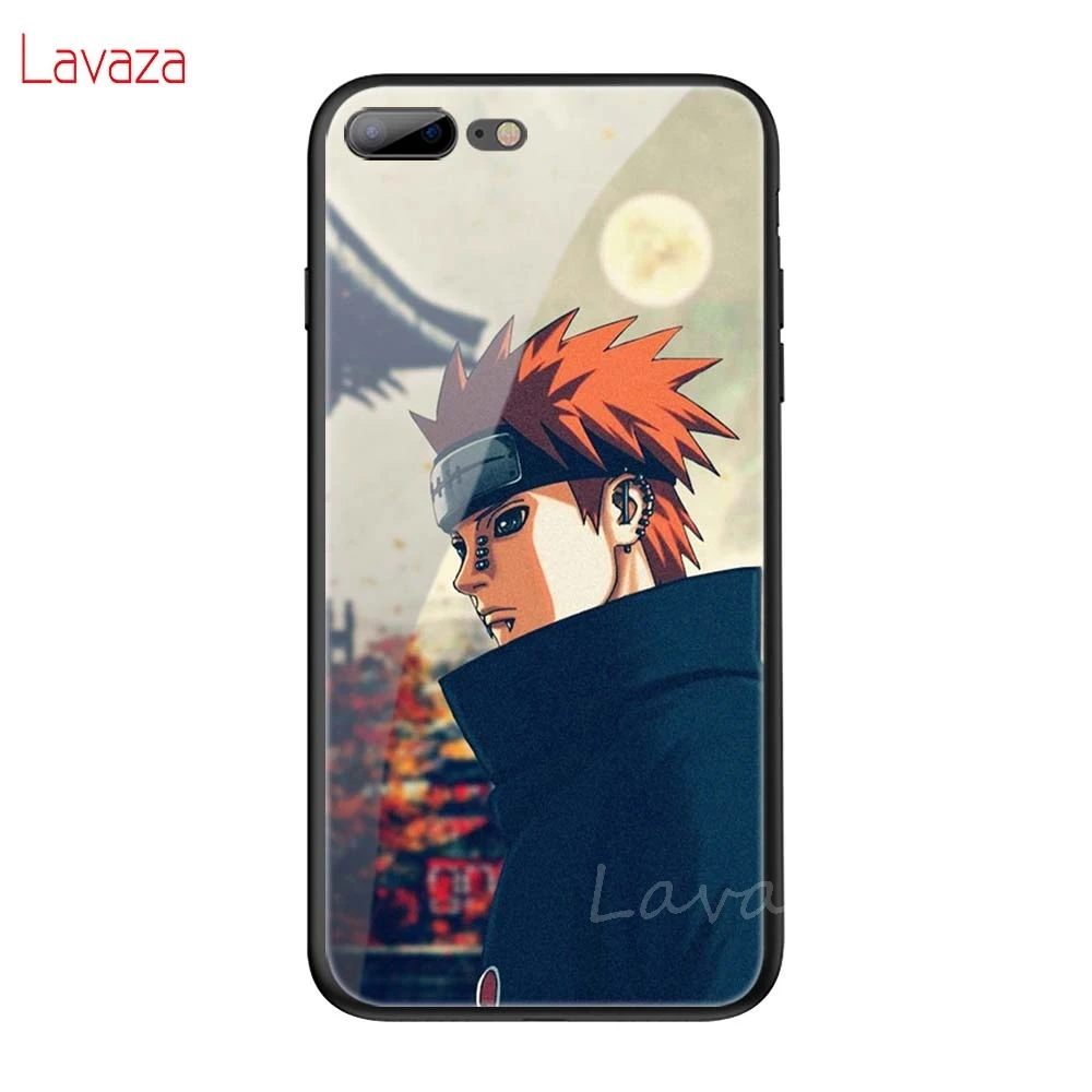 TG21 Lavaza Наруто Боль закаленное стекло мягкий чехол для iPhone 6 6S 7 8 Plus 5 5S SE XR X XS 11 Pro MAX чехол - Цвет: TG21
