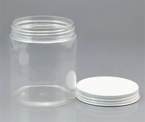 30 шт./лот 250 г пластиковая Косметическая банка прозрачная бутылка для сыворотки