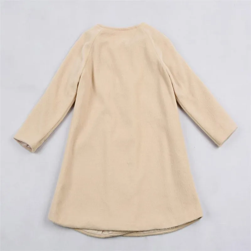 Осенне зимние пальто тренчи для девочек Пальто Детская одежда Ветровка Куртки