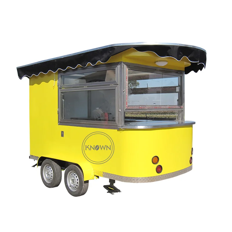 320 см горячая Распродажа кухонный мобильный трейлер для приготовления
