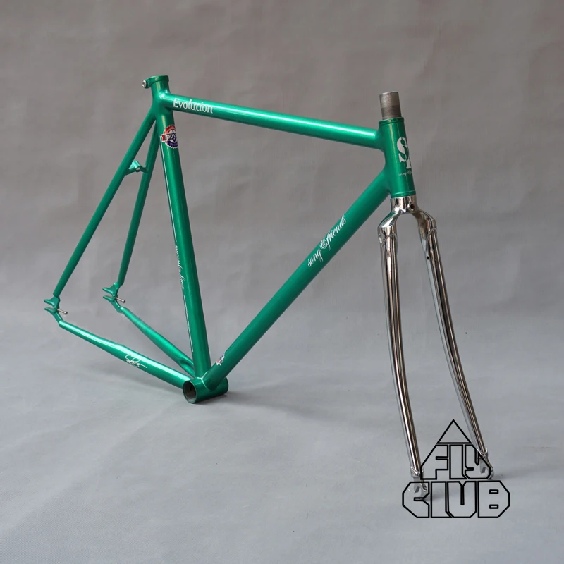 Рама для велосипеда Fixie хромированная молибденовая сталь древняя односкоростная