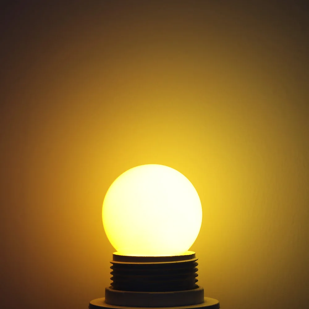 Красочные Глобус свет Светодиодные лампы E27 0 5 W led энергосберегающие домашний