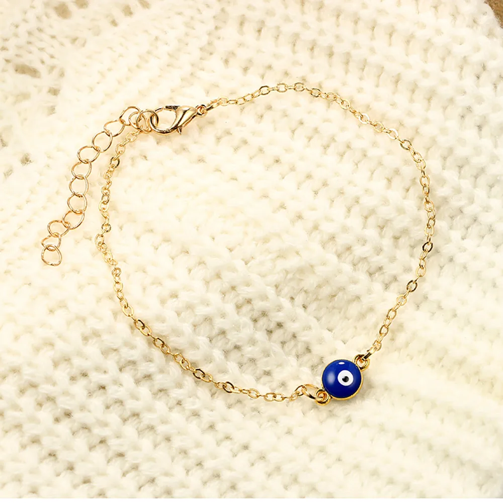 Simple Round Ball Anklet Creative Single Ornaments Beautiful Layer Billiard Shape 2019 Newest | Anklets