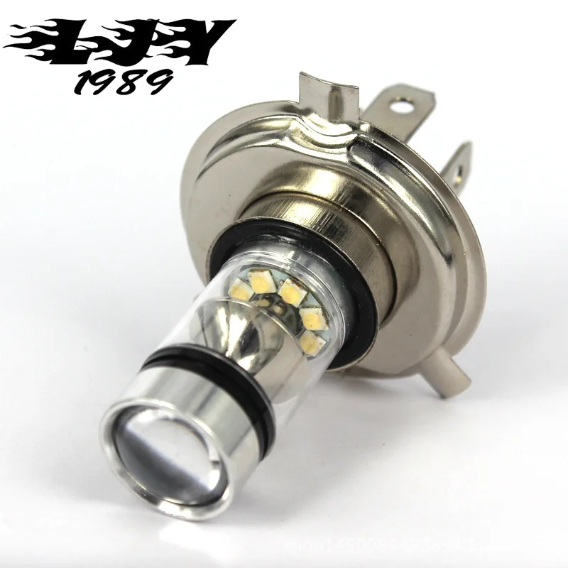 Из 2 предметов 100 Вт H4 светодиодный лампы 20 SMD автомобильный противотуманный