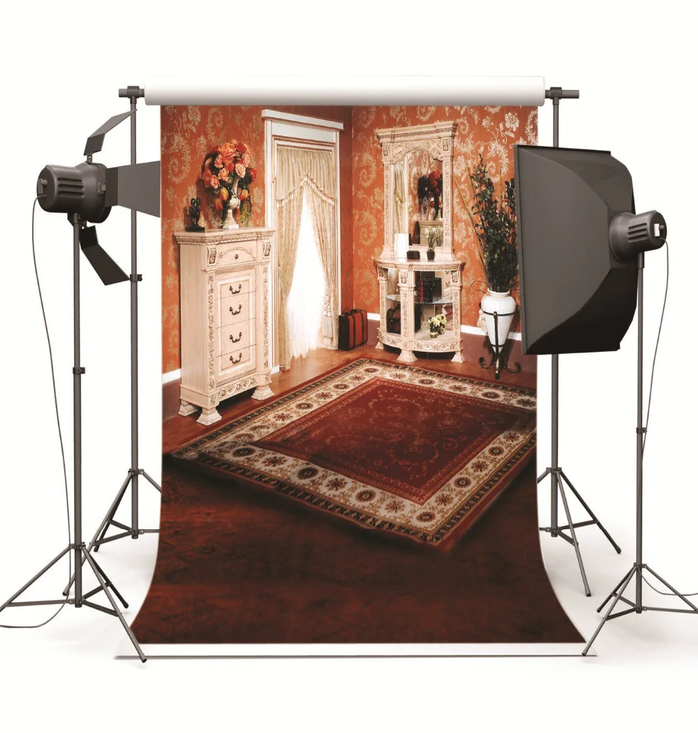 Indoor Room Carpet Wedding Children Photographic Backgrounds For Photo Studio Props Vinyl Backdrop for Photography | Электроника