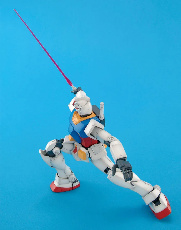 Bandai GUNDAM 1/100 мг RX-78-2 воина гундама VER.2.0 мобильный костюм сборки модель Наборы фигурки Детские игрушки