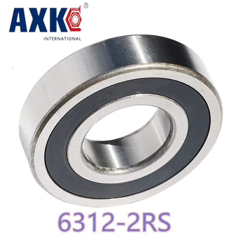 Упорный подшипник 6312zz 6312-2rs 1 шт. 60x130x31 мм шариковый черный окантовка и угловой Z3v3