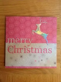 Merry Christmas английский настрой слово вырубной штамп для Рождественский альбом