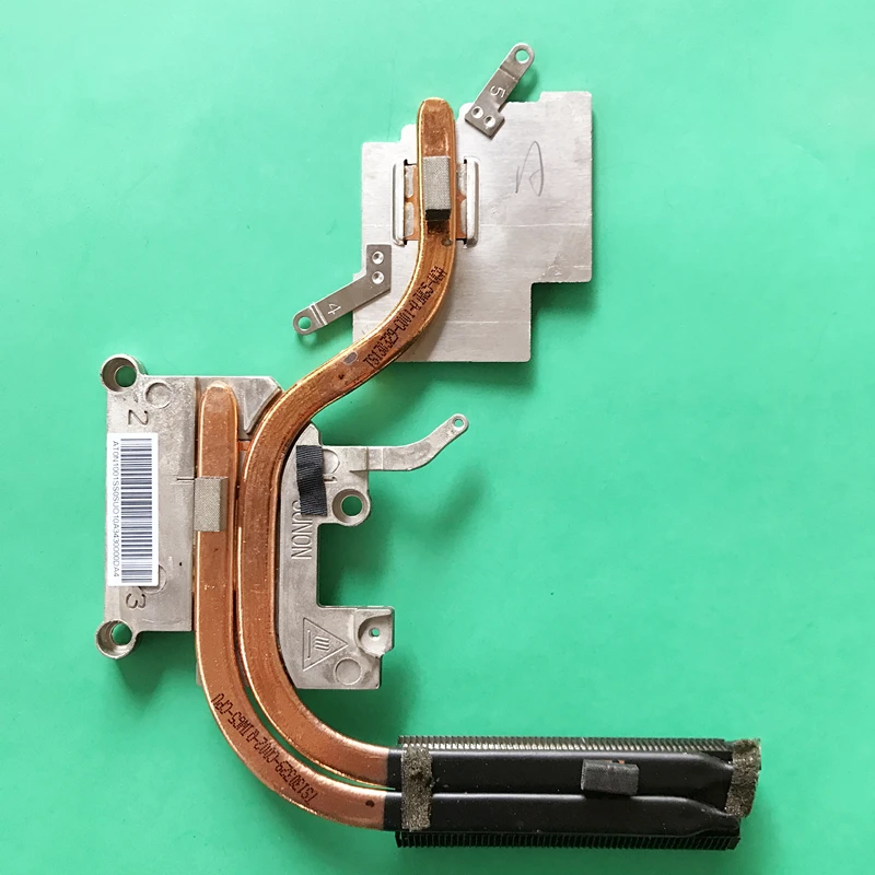 Вентилятор ЦП с радиатором медная трубка для LENOVO Ideapad G485 G480AM G580 G580AX G585 G480