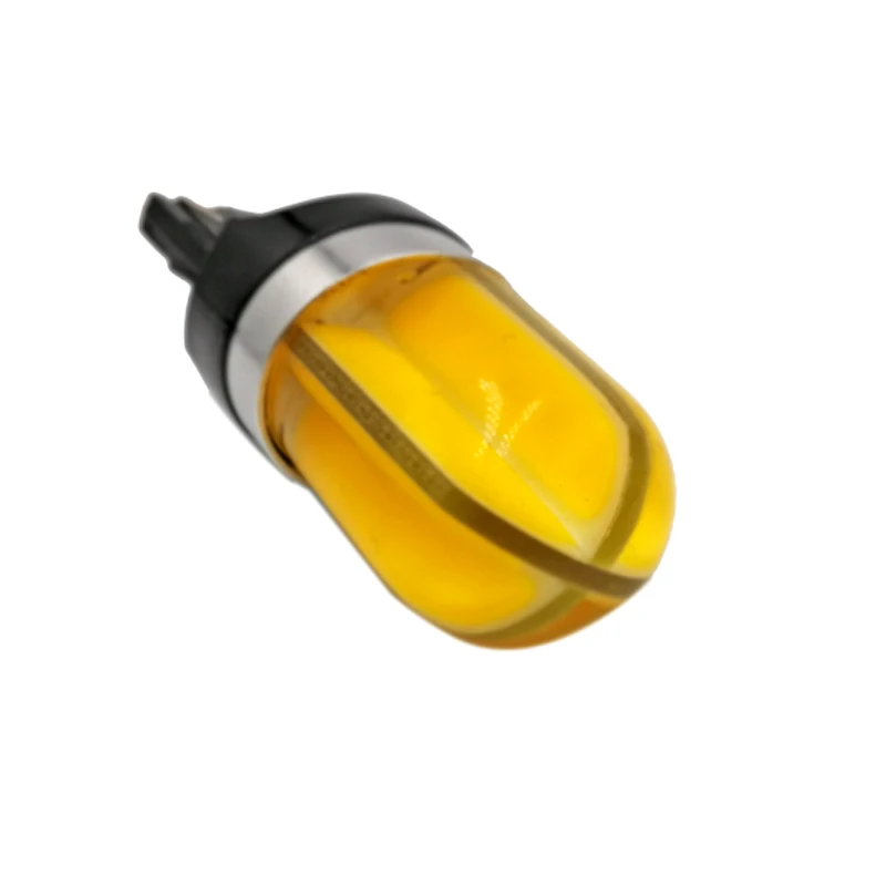 2 шт. Янтарный 7443 W21/5 W T20 W3X16Q светодиодный COB кремнезема 48SMD автомобильная лампа для хвостового фонаря, боковой светильник, индикаторный светильник, стоп-сигнал, поворот 9 V-28 V