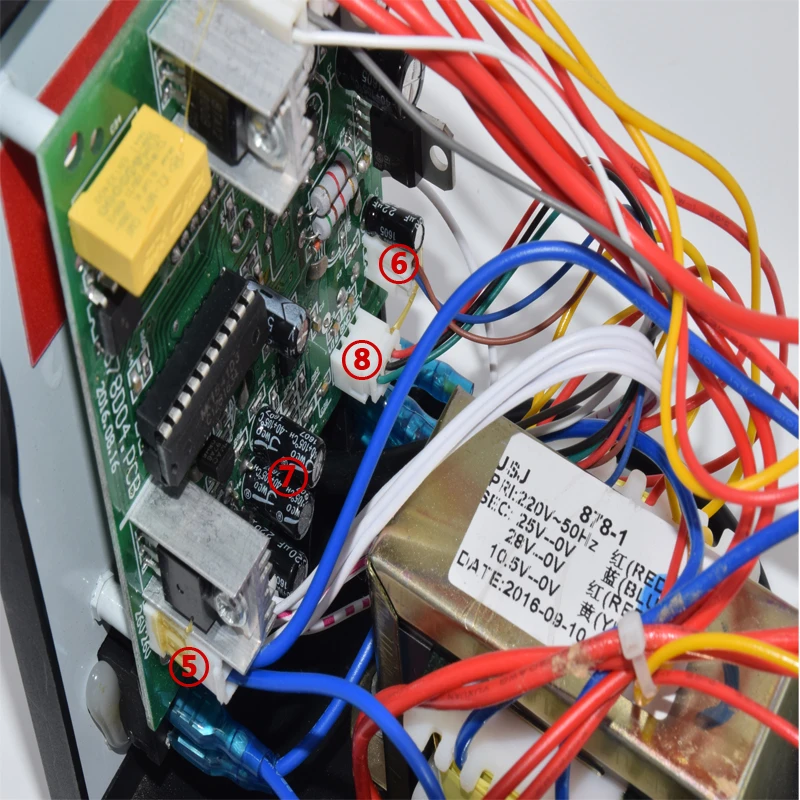 878D+ 2 в 1 SMD горячего воздуха и паяльная станция 220v BGA паяльная станция 878d схема PCB плата контроля температуры