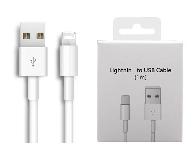 Оригинальный usb-кабель для быстрой зарядки и синхронизации данных iPhone X 8 7 6 6S Plus 5 5S
