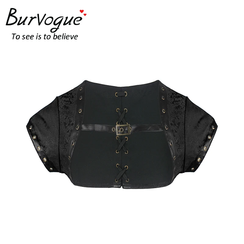 Burvogue Женский стимпанк Топ талия тренировочный готический корсет топ для