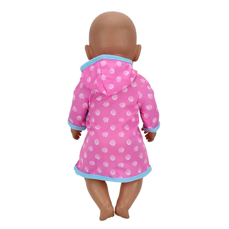 Пижамный комплект одежды для куклы размер 43 см детский лучший подарок на день