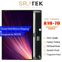 srjtek lcd for lenovo tab a10 70 a7600 a7600 f a7600 h lcd display panel screen monitor tablet pc b0474 replacement parts