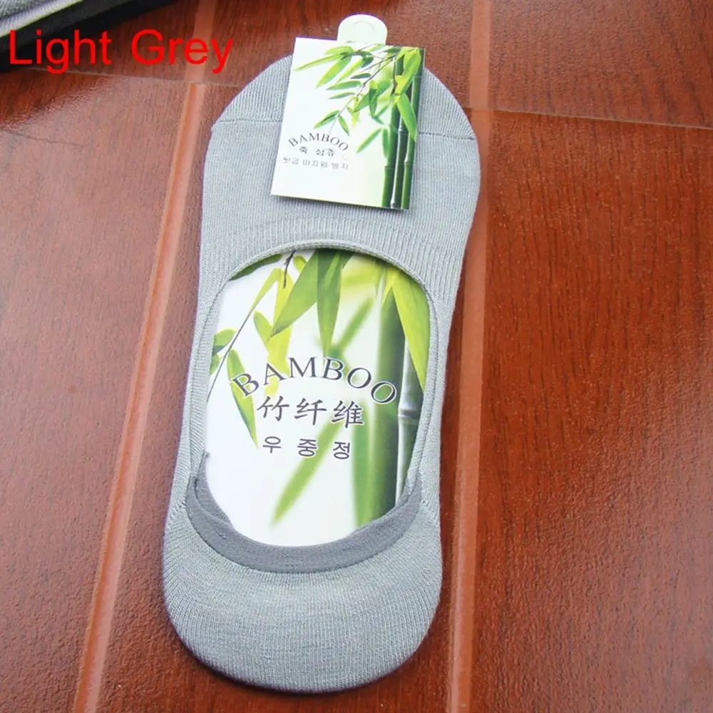Light gray 1 пара, унисекс, короткие носки, летние носки для мужчин и женщин, повседневный мягкий хлопковый носок, лоферы, не скользят, невидимые носки - Цвет: Light gray