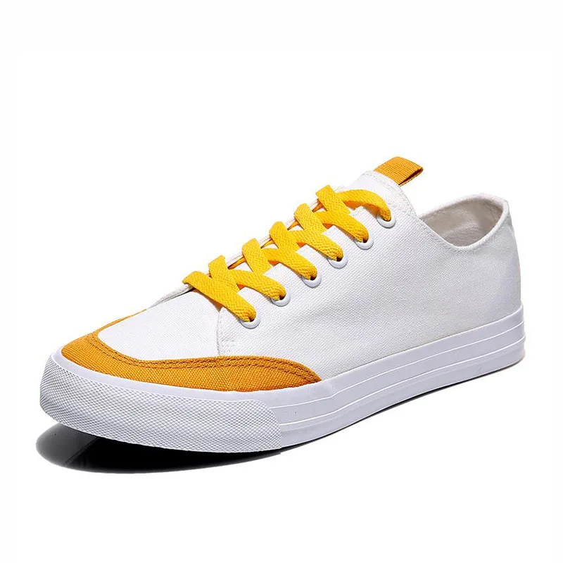 KemeKiss 4 Color Classic Men Flats Canvas Shoes Casual Lace Up Mixed Flat Soft Man Footwear Size 39-44 | Обувь