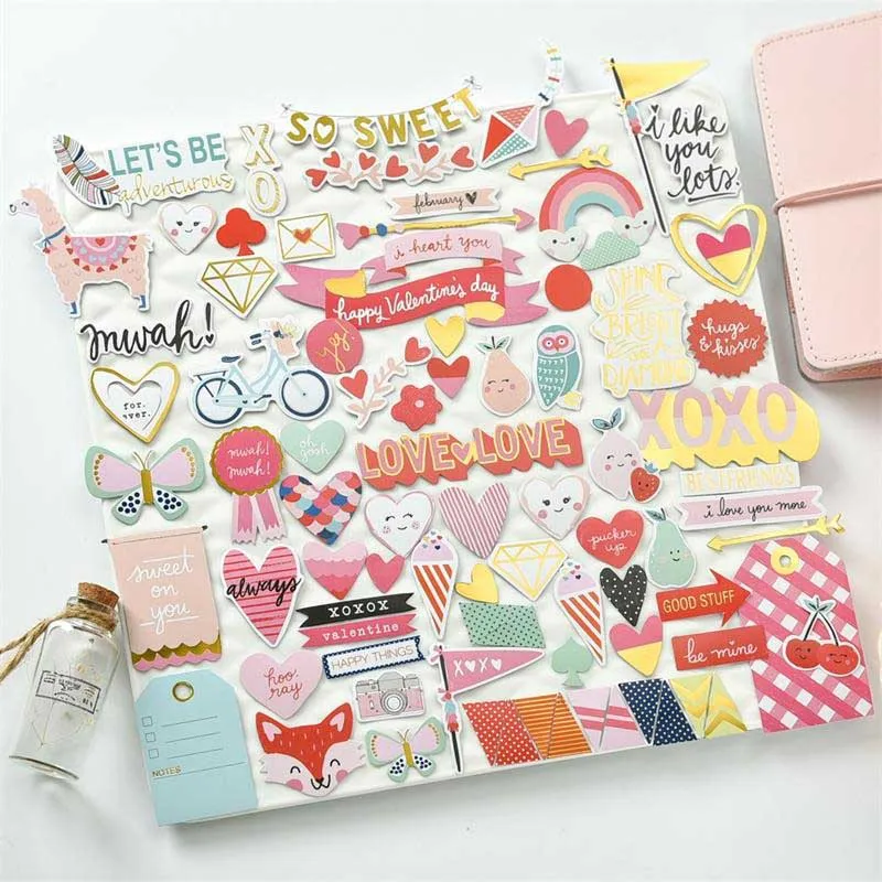 Vuawrtg милый Цветной Картон Пресс-формы для Скрапбукинг Happy planner/карты/бумажник карты Высокое качество нейлоновый чехол заграничного паспорта машина для изготовления журнала проект "сделай сам" - Цвет: 7