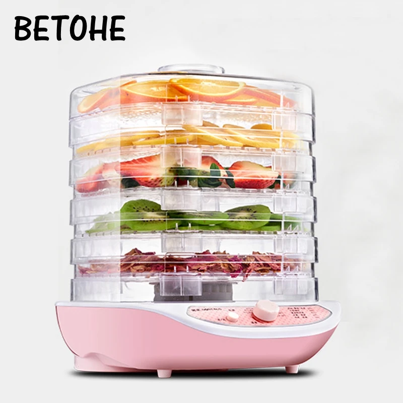 

Food Dehydrator Fruit Vegetable Herb Meat Drying Machine Pet Snacks food Dryer with 5 trays 220V EU US