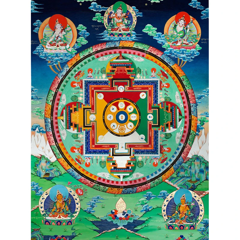 

Tangka Diamond Altar City Hall Hanging Painting Home Decoration Painting
