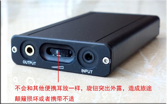 Портативный усилитель для наушников E47 Hi Fi мини с двойной производительностью