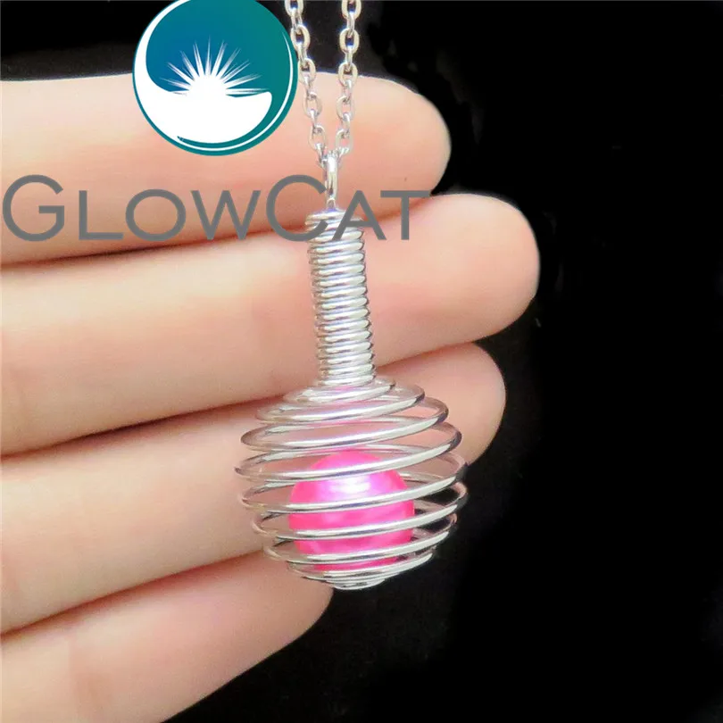 GLOWCAT K582 микрофон спиральный бисер клетка эфирное масло диффузор Oyster жемчужная