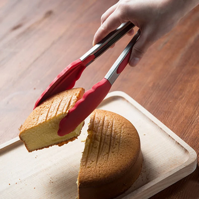 Силиконовые мини-щипцы для еды зажим готовки дома ресторана кухни | Дом и сад