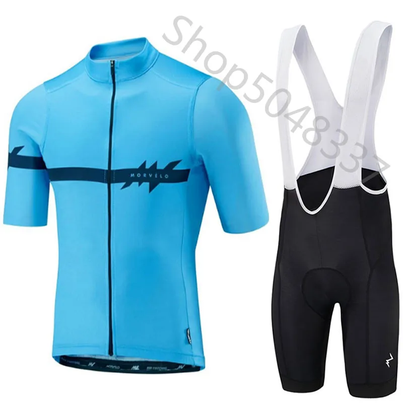 Morvelo мужские велосипедные Джерси с коротким рукавом 2019 Pro одежда для