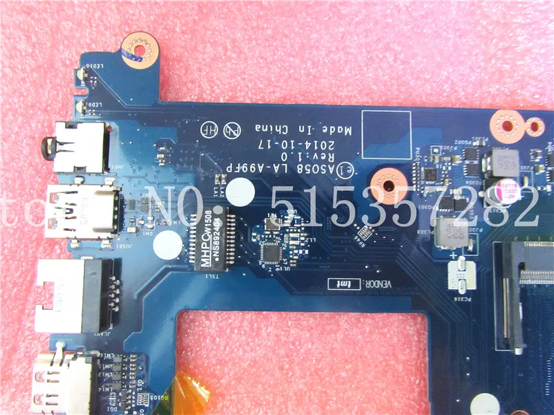 Материнская плата для ноутбука HP ASO58 LA-A99FP 788290-501 788290-001 SPS-MB DSC 820M/1GB N3540 W8STD 100% |