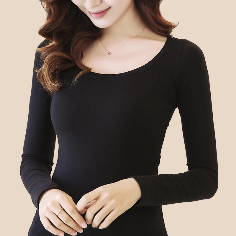 Новинка весна осень 2019 модная пикантная облегающая эластичная тонкая футболка с