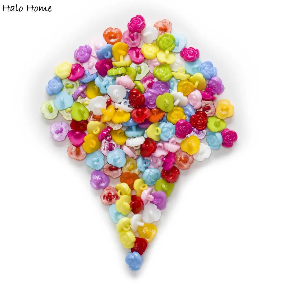 Пуговицы нейлоновые для скрапбукинга 12 мм 100 шт. | Дом и сад