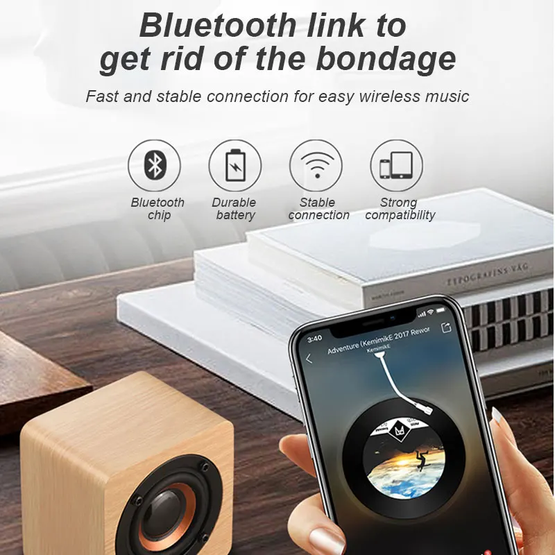 Беспроводная портативная bluetooth-колонка уличная басовая перезаряжаемая