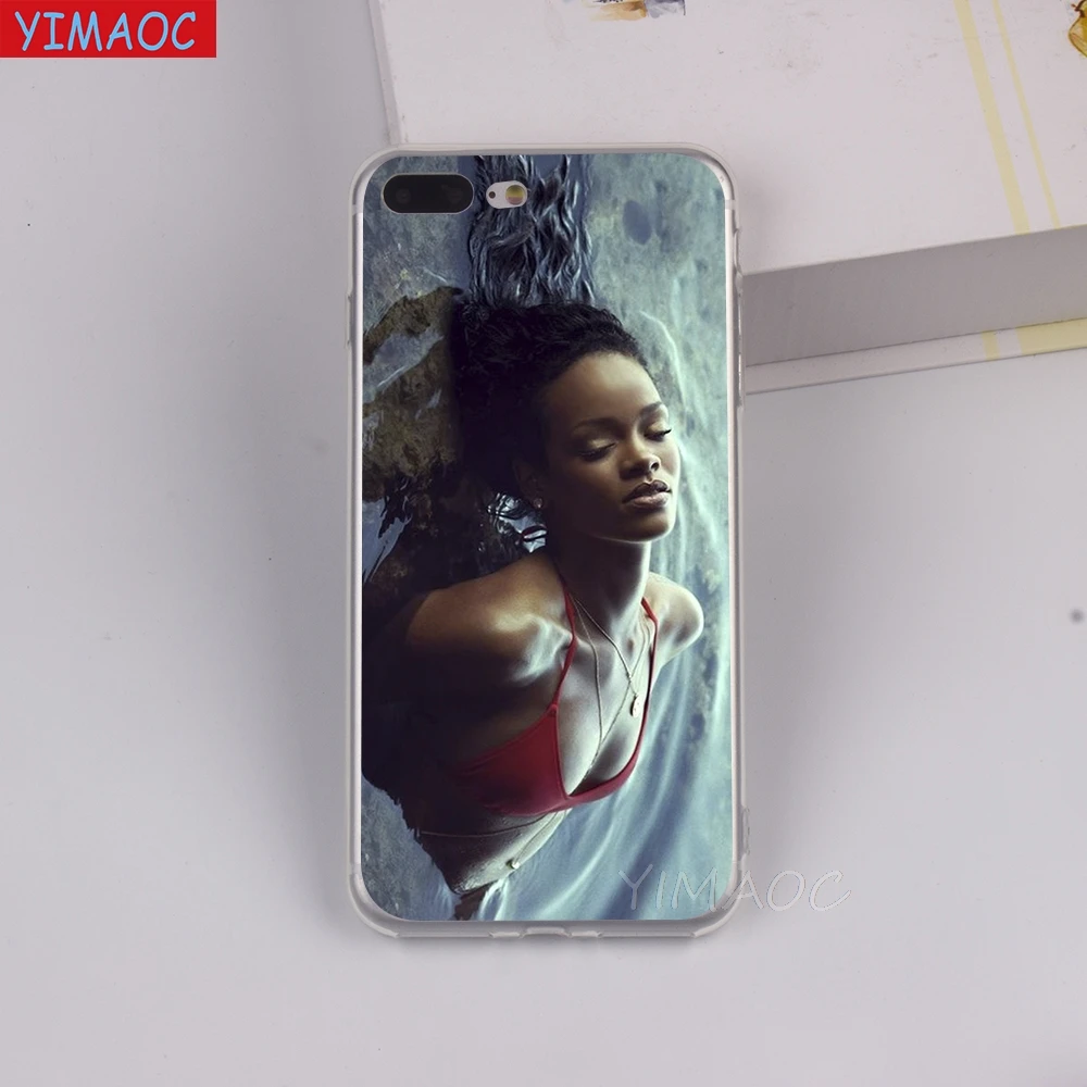 YIMAOC Rihanna Soft Case TPU Silicone Cover for iPhone 8 7 6 6S Plus 5 5S SE X XR XS 11 Pro Max Shell Cases |
