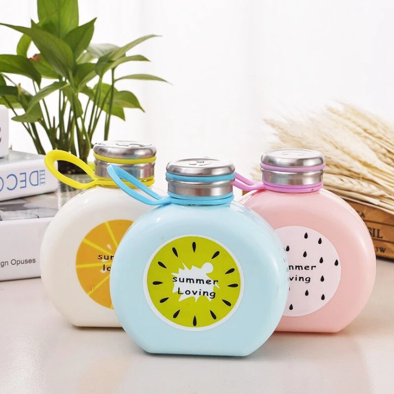 300 мл креативный пластиковый водяной портативный студенческий чайник для спорта