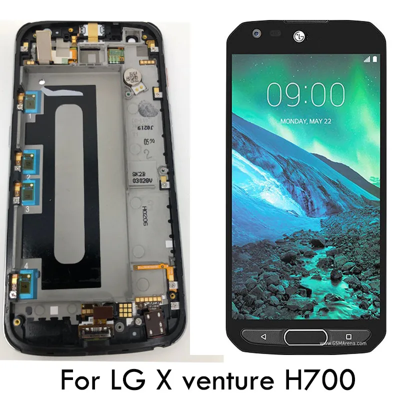 ЖК-дисплей для LG X предприятие Одежда высшего качества замены Запчасти H700 с