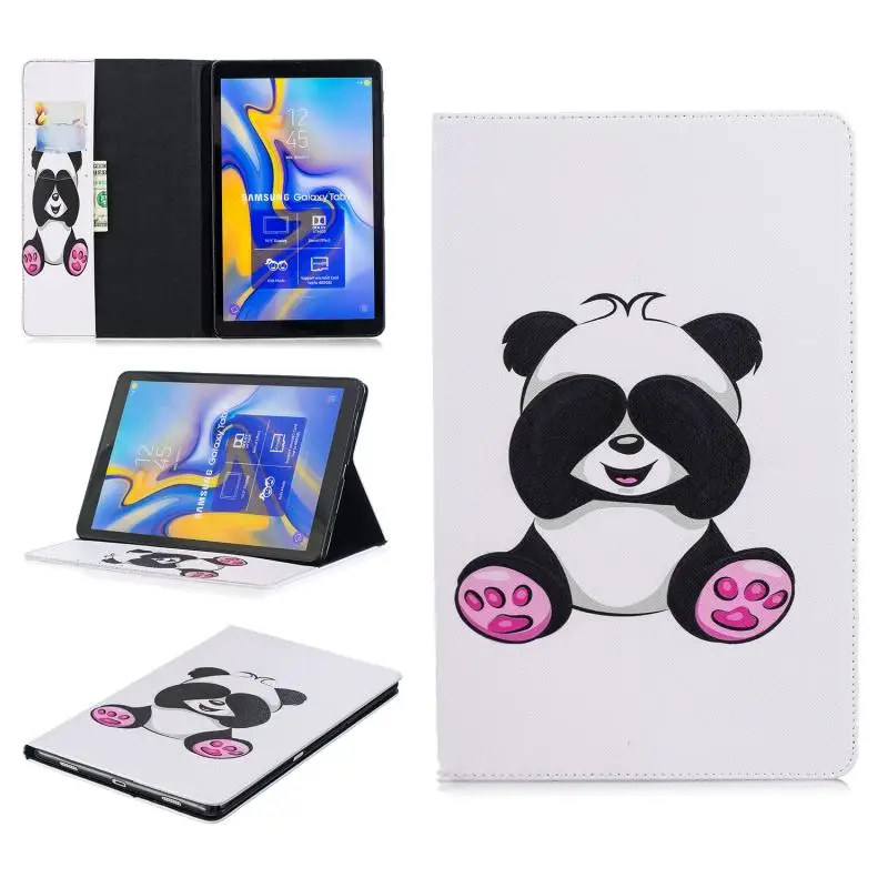 Чехол для планшета чехол для Samsung Galaxy Tab A 10,5 T590 T595 T597 A2 крышка Подставка кожаный чехол с держателем для PU кожаный кошелек с застежкой Чехлы Etui