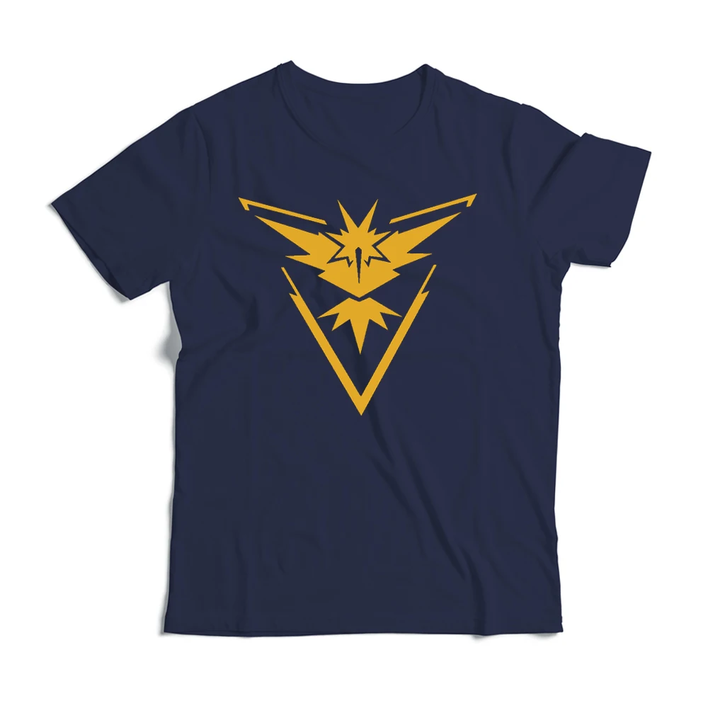 Daiken 2018 новая игра Pokemon Прохладный Zapdos хлопок взрослых Аниме летняя футболка для