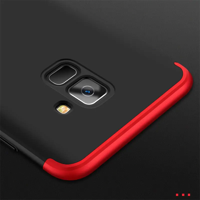 Чехол ZEALLION для Samsung Galaxy S8 S9 Plus A8 2018 C9 Pro 3 в 1 Новый гибридный жесткий чехол с полной