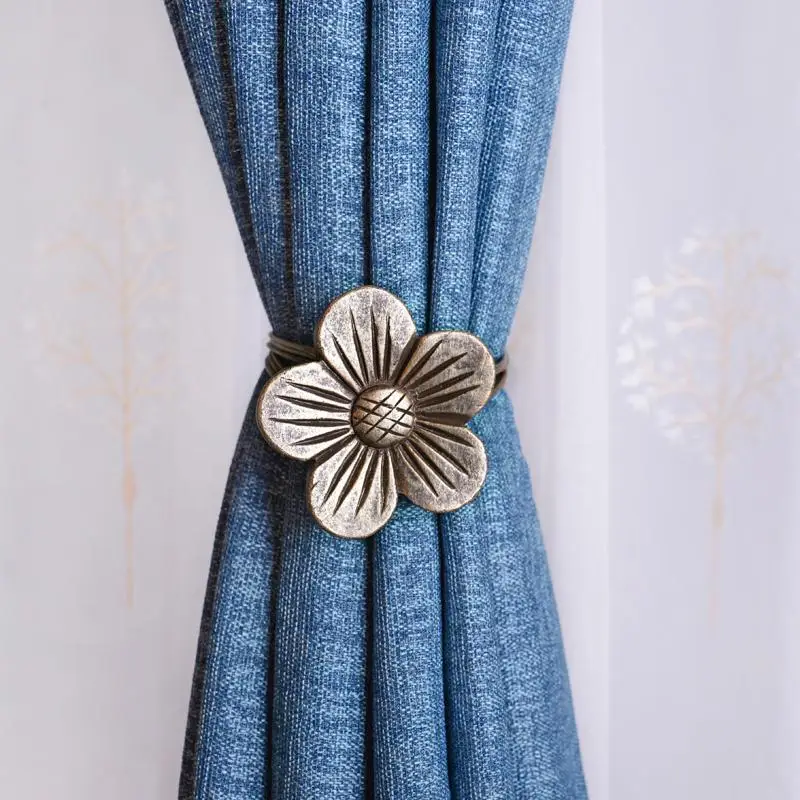 Магнитные застежки для штор с кисточками и цветами подвесной ремень занавески