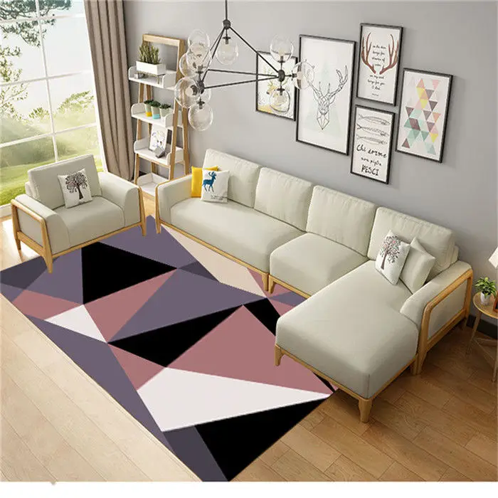9 Mordern Style Home Carpet For Bathroom Toilet Bath Mats Anti-slip Floor Rug Playing Mat Multi Colors Rectangle Bathroom Carpets - Цвет: 9
