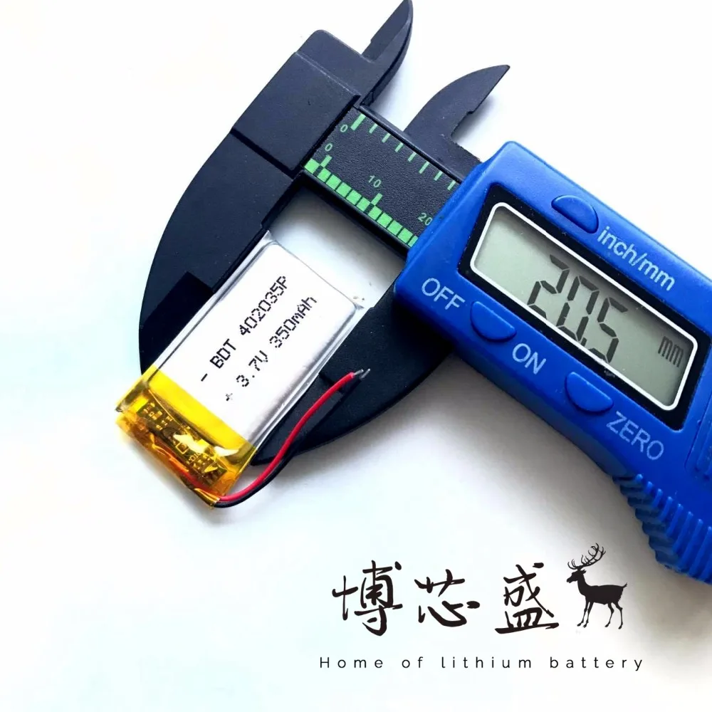 402035 3 7 в 350 мАч 042035 литий полимерный ионный аккумулятор для Mp3 MP4 MP5 gps мобильного