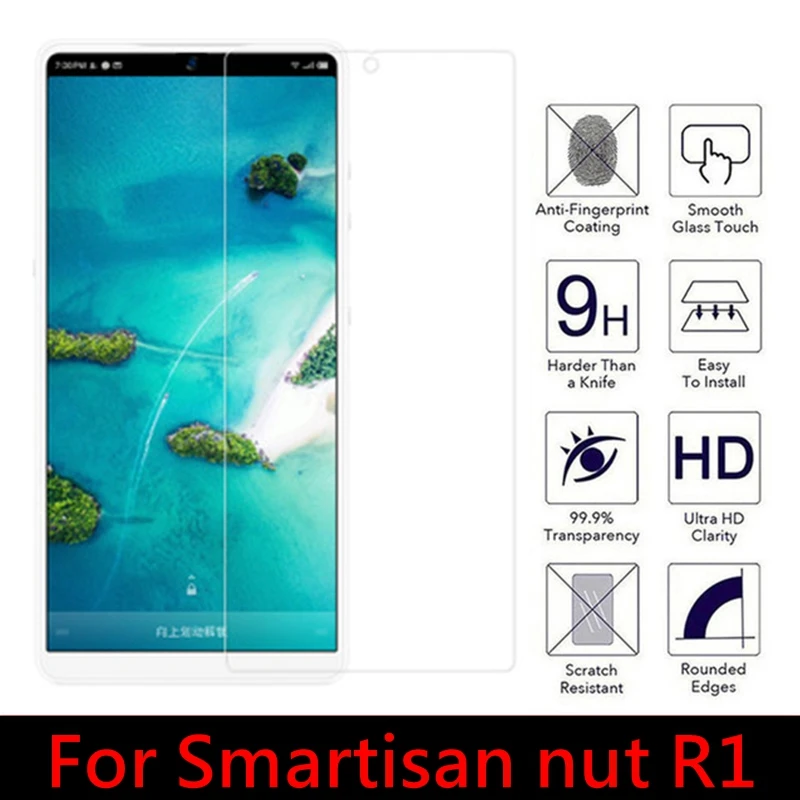 10 шт./лот 2.5D Закаленное стекло для Smartisan Nut R1 9H Высокое качество Взрывозащищенная