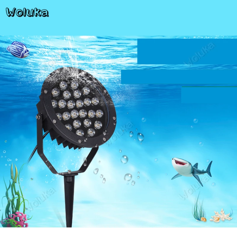 24W Projection lamp LED Waterproof Beam light Outdoor photo Spotlight landscape garden tree inserted lawn CD50 W01 | Лампы и освещение