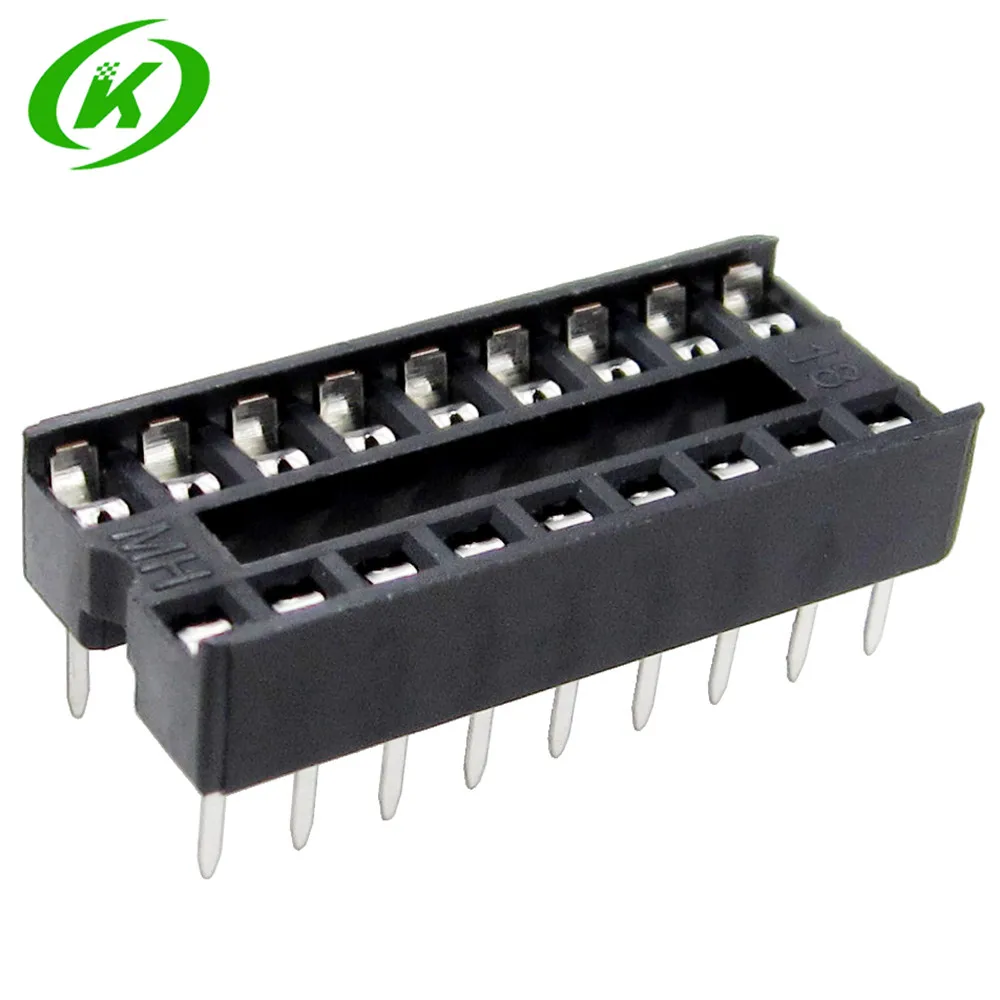 

10pcs 18 Pin DIP SIP IC Sockets Adaptor Solder Type